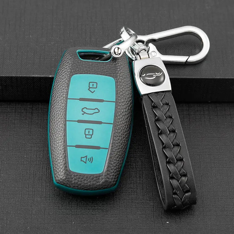 Great Wall Haval H6 Key Cover Blue Black High End - Image 11
