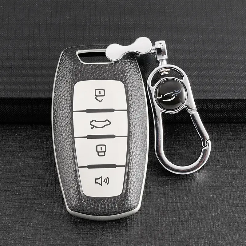 Great Wall Haval H6 Key Cover Blue Black High End - Image 5