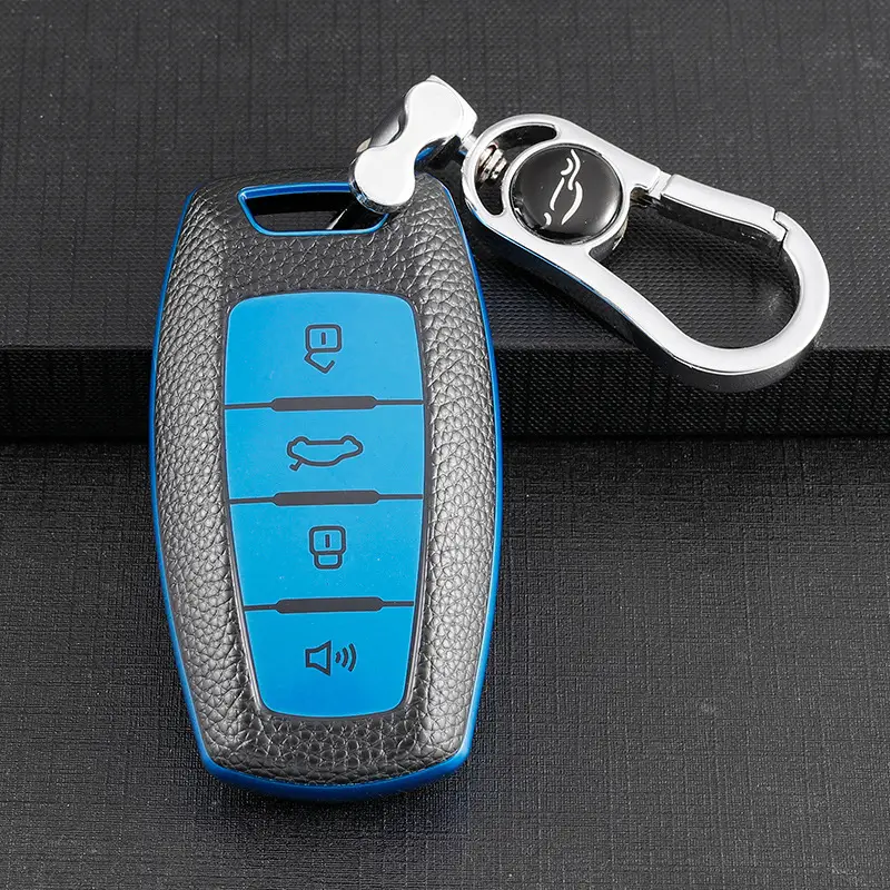 Great Wall Haval H6 Key Cover Blue Black High End - Image 6