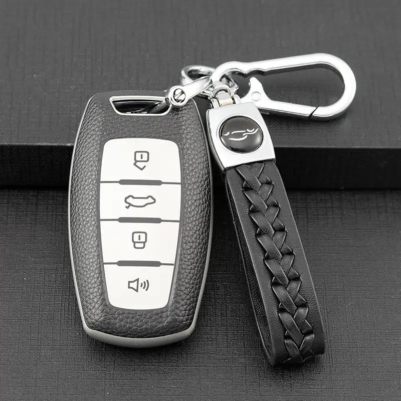 Great Wall Haval H6 Key Cover Blue Black High End - Image 9