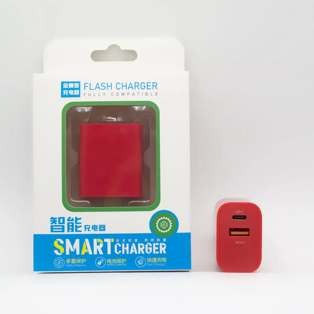 Red 3C Fast Charging Charger 5V2A3A - Image 4
