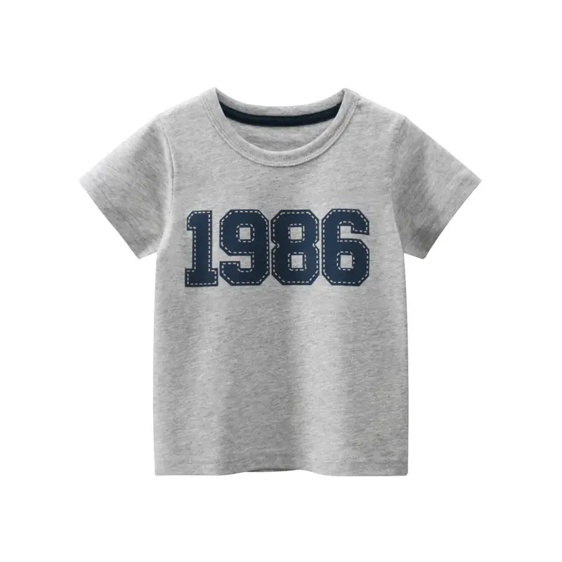 2025 Boys T-Shirt 1986 Graphic Navy