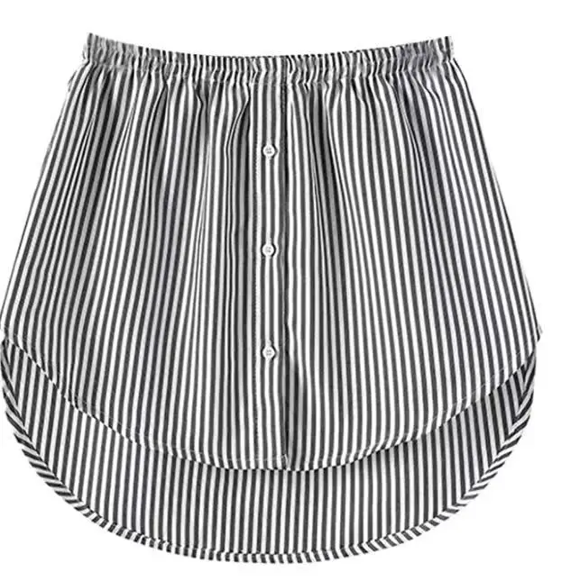 2021 White Striped Fake Skirt Sweat Stacked Inner Base - Image 13