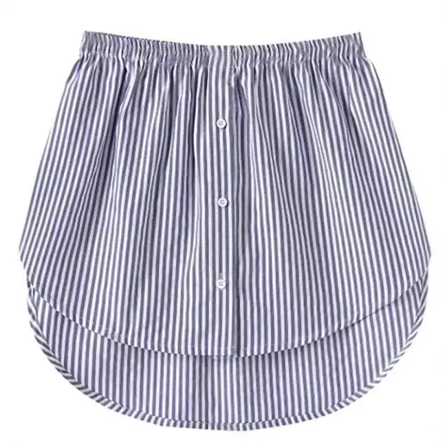 2021 White Striped Fake Skirt Sweat Stacked Inner Base - Image 14