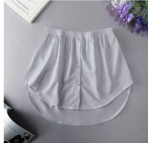 2021 White Striped Fake Skirt Sweat Stacked Inner Base - Image 8