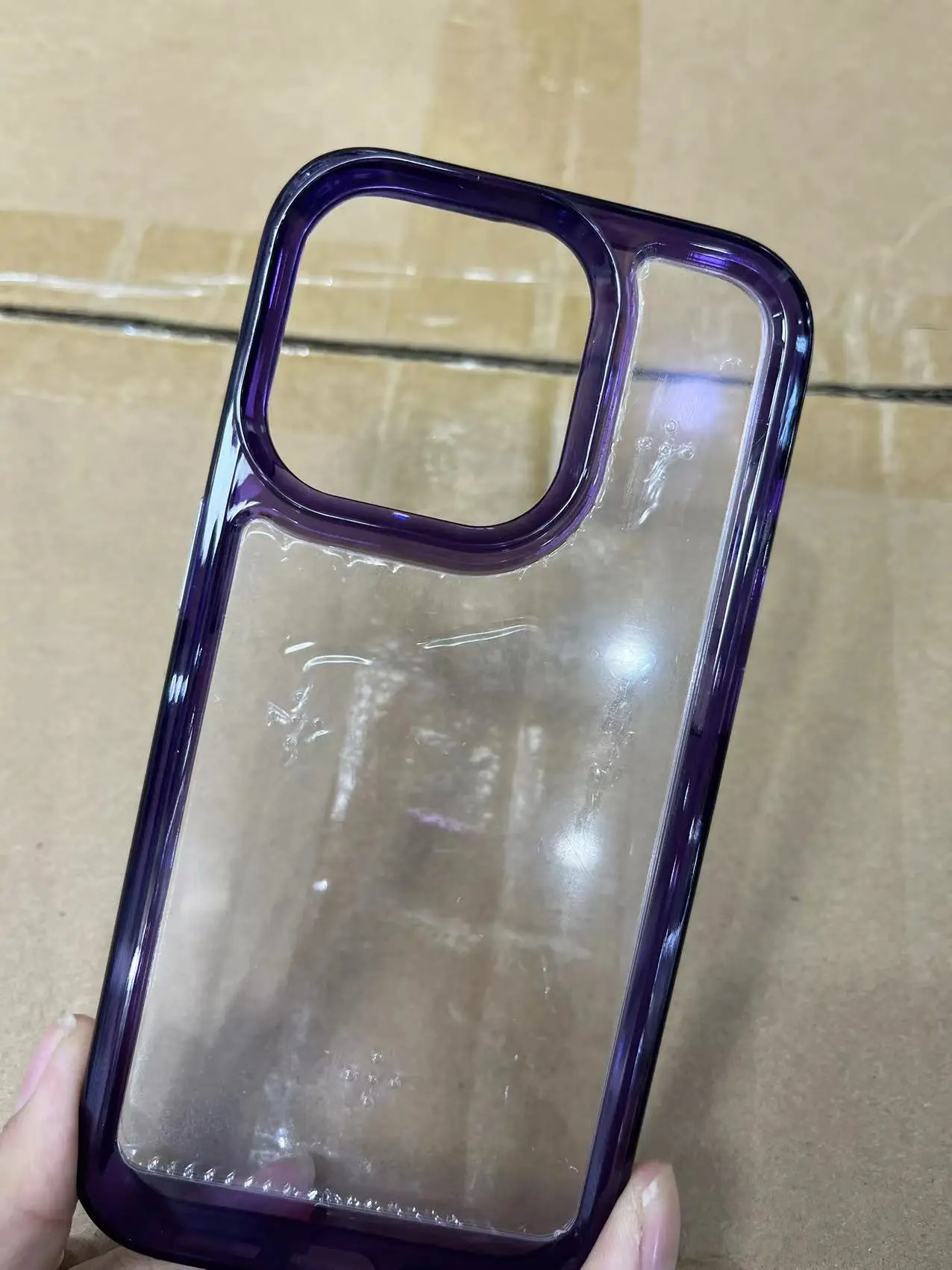 Transparent iPhone 17 Promax Phone Case 16" - Image 3