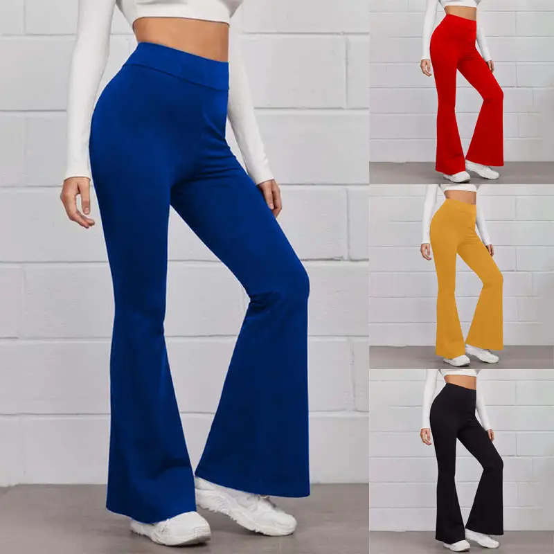 2022 Black High Waist Slimming Trousers for Women - Image 10