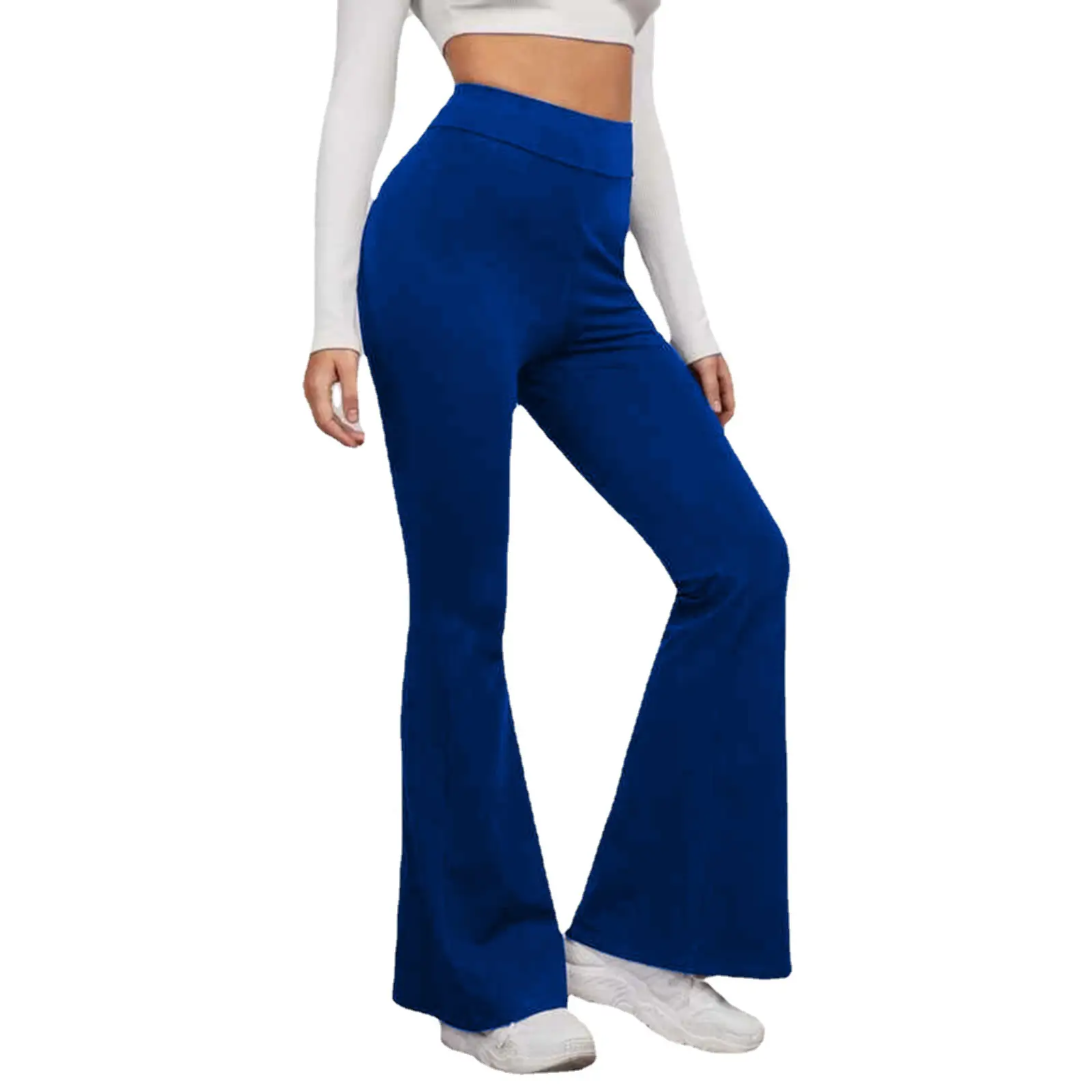 2022 Black High Waist Slimming Trousers for Women - Image 14