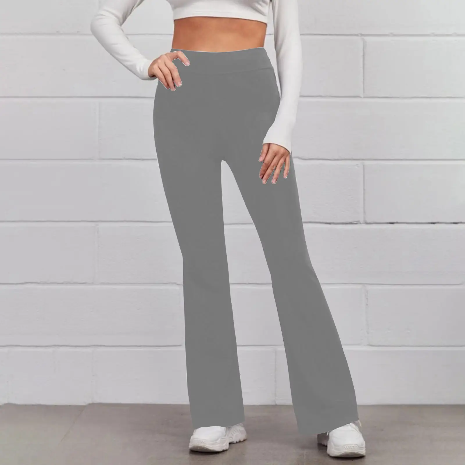 2022 Black High Waist Slimming Trousers for Women — feature 37