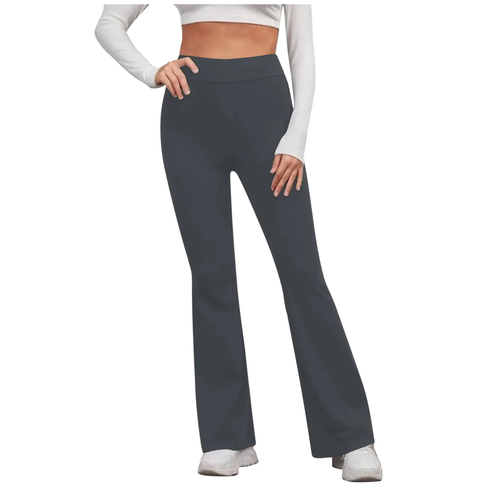 2022 Black High Waist Slimming Trousers for Women — feature 39