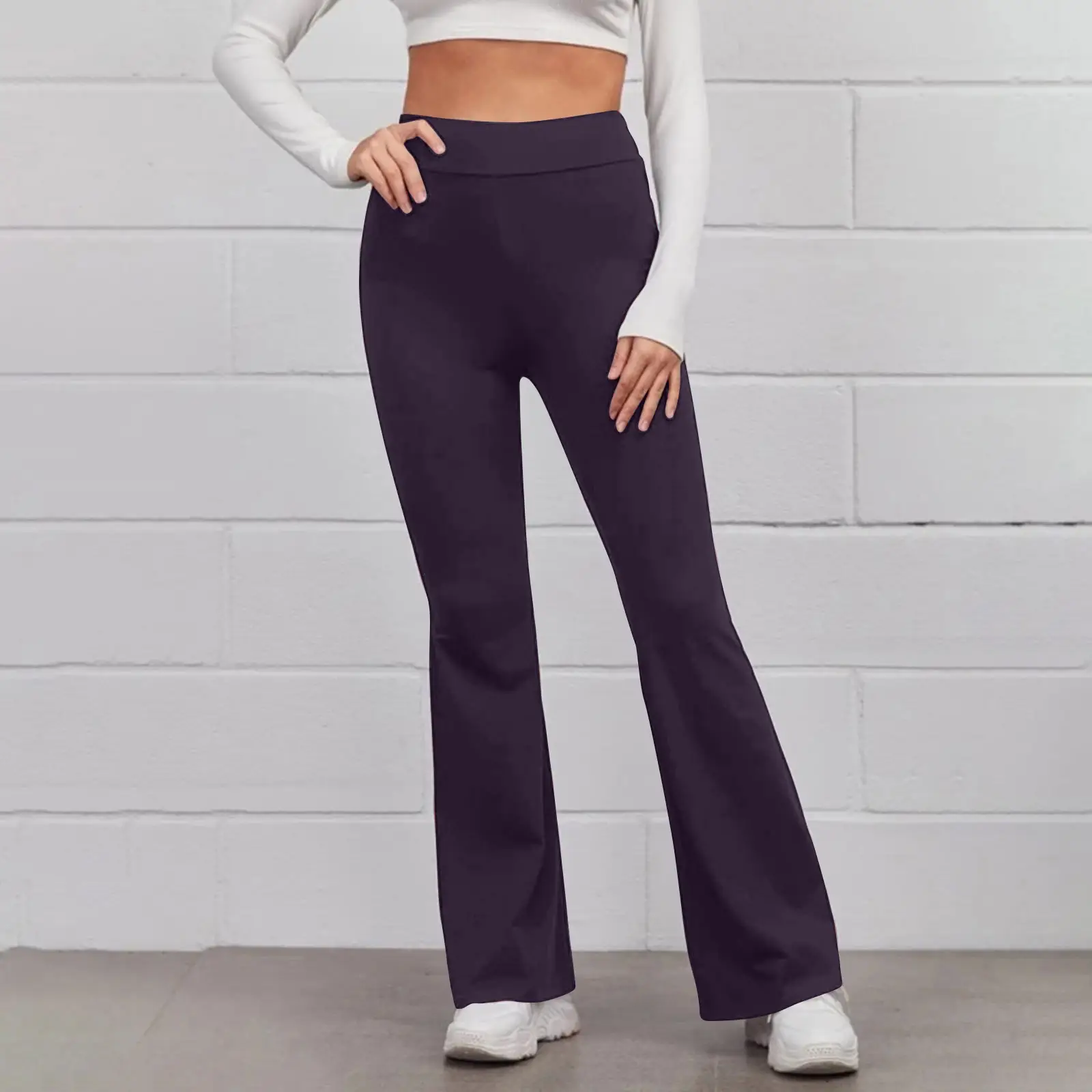 2022 Black High Waist Slimming Trousers for Women — feature 43