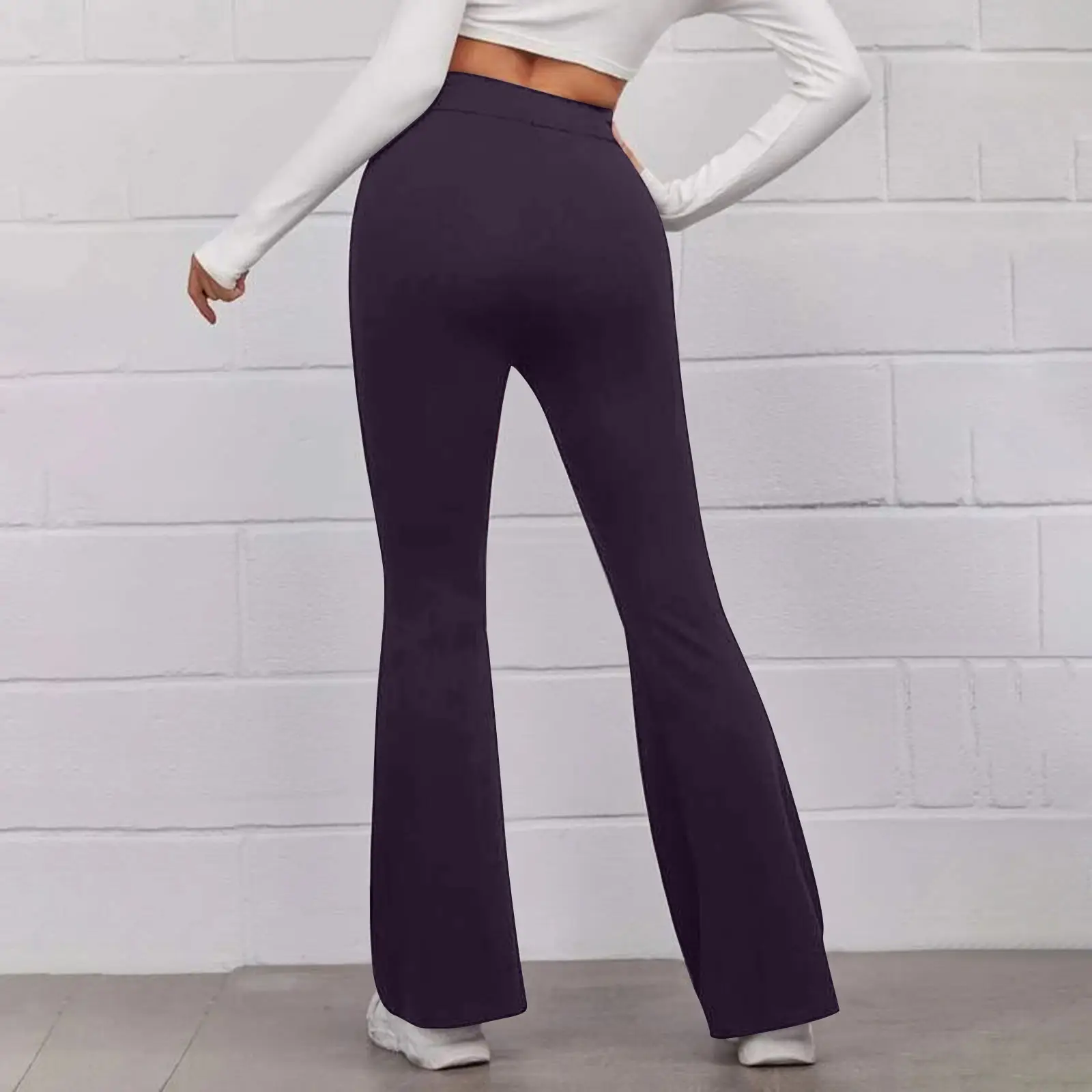 2022 Black High Waist Slimming Trousers for Women — feature 44