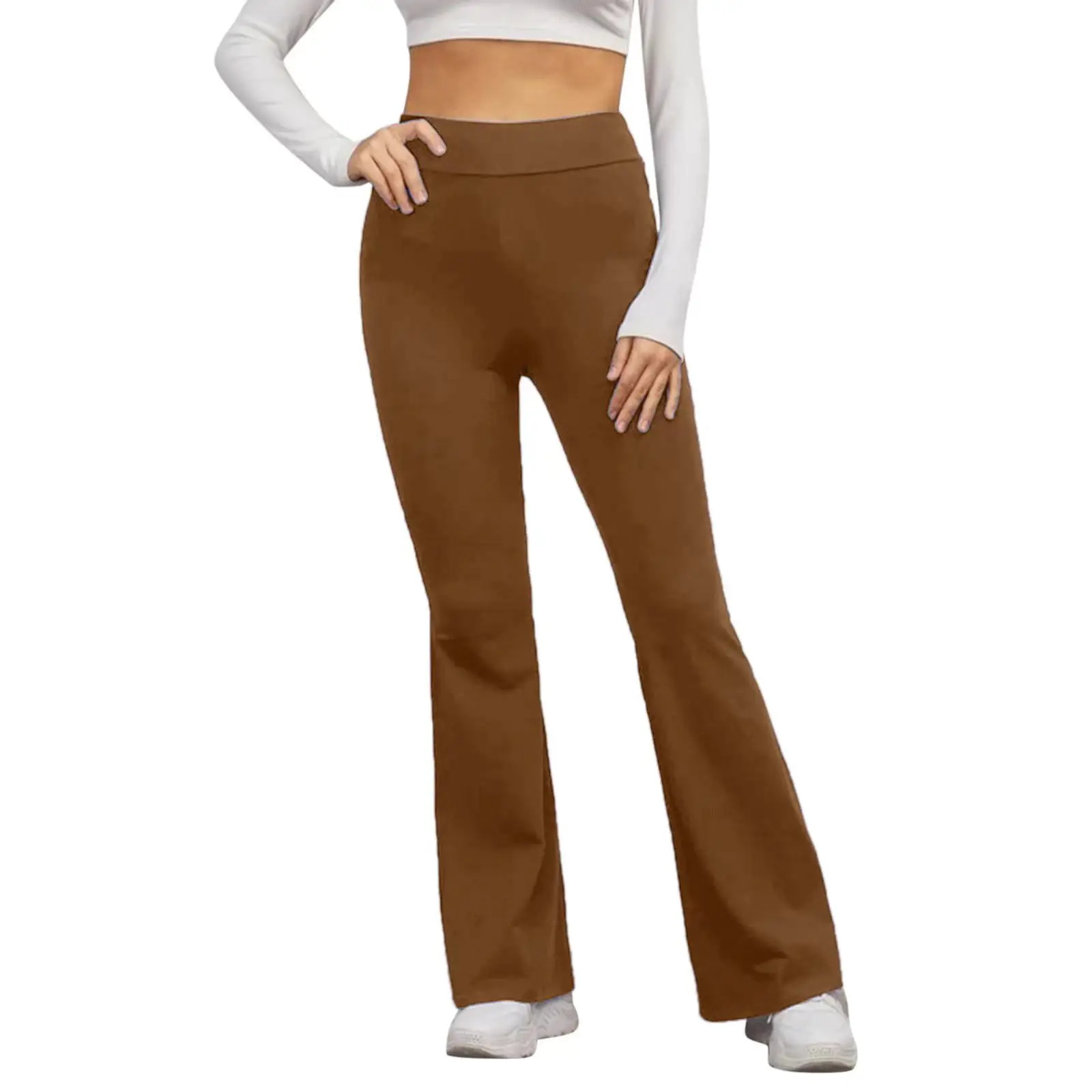 2022 Black High Waist Slimming Trousers for Women - Image 9