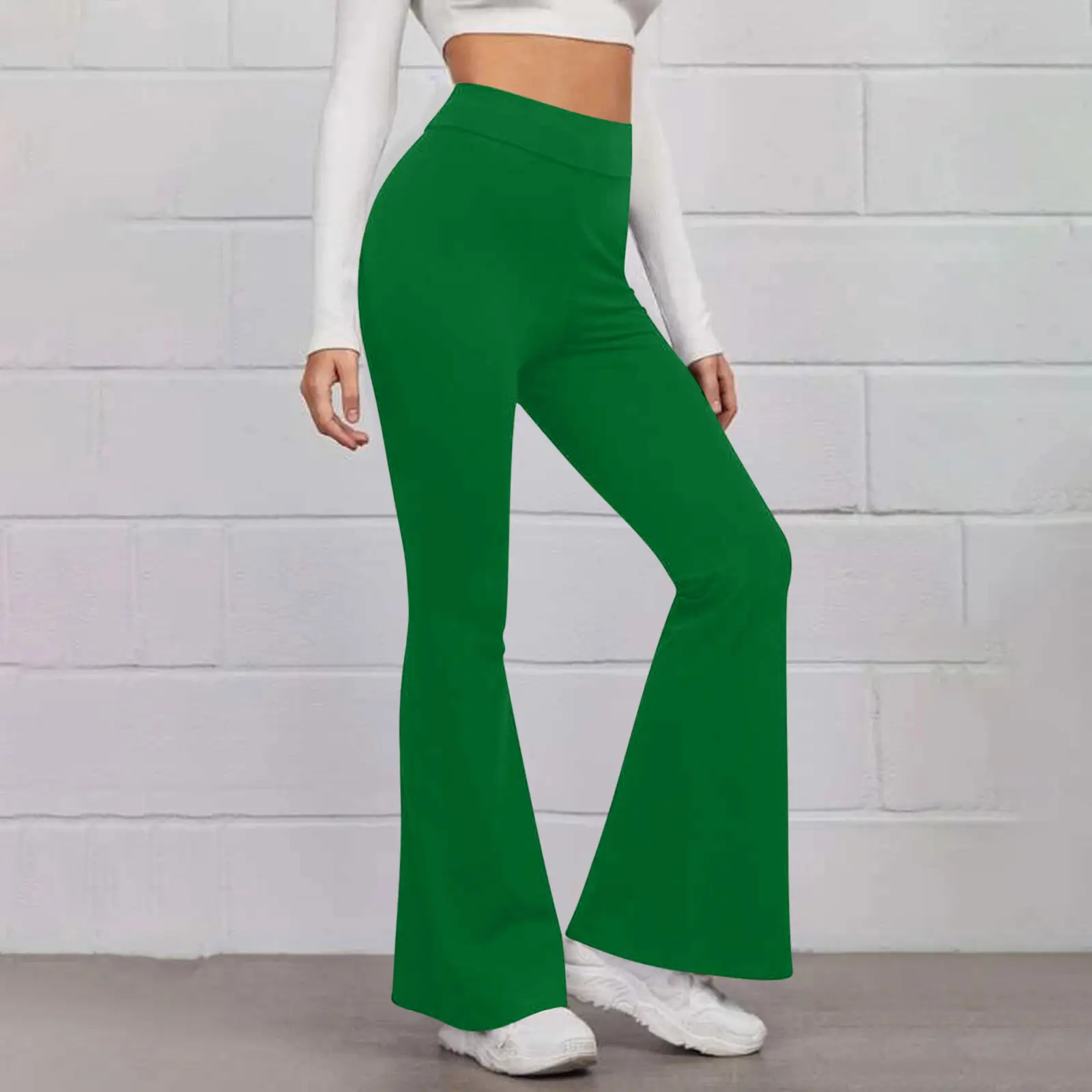 2022 Black High Waist Slimming Trousers for Women - Image 5