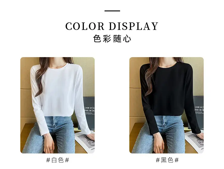 Women Loose Cotton Top White Long Sleeve 2025 — feature 6