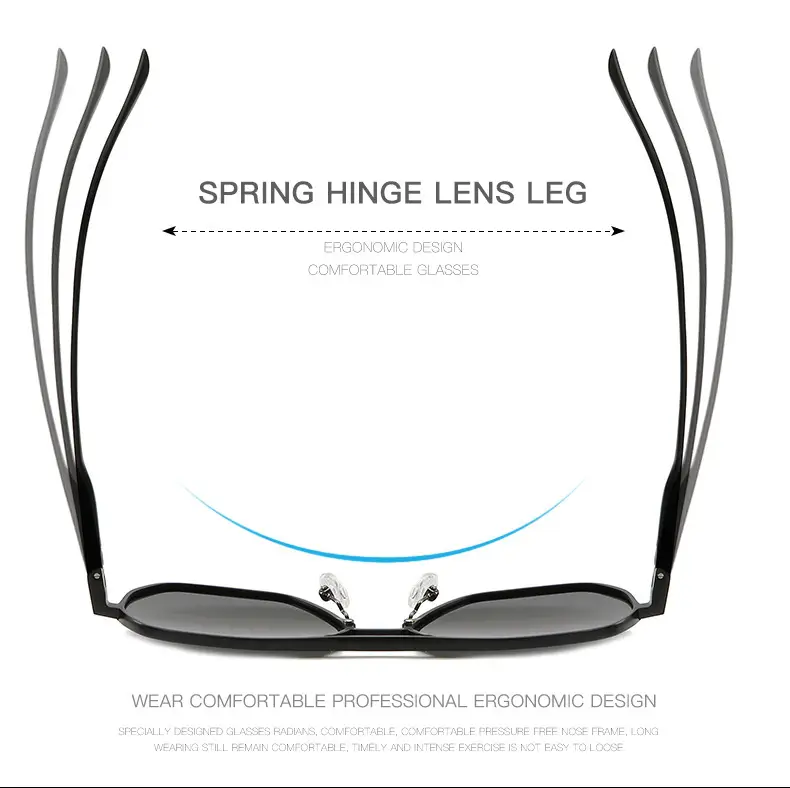 Men Polarized Sunglasses Black Driving Glasses β feature 10