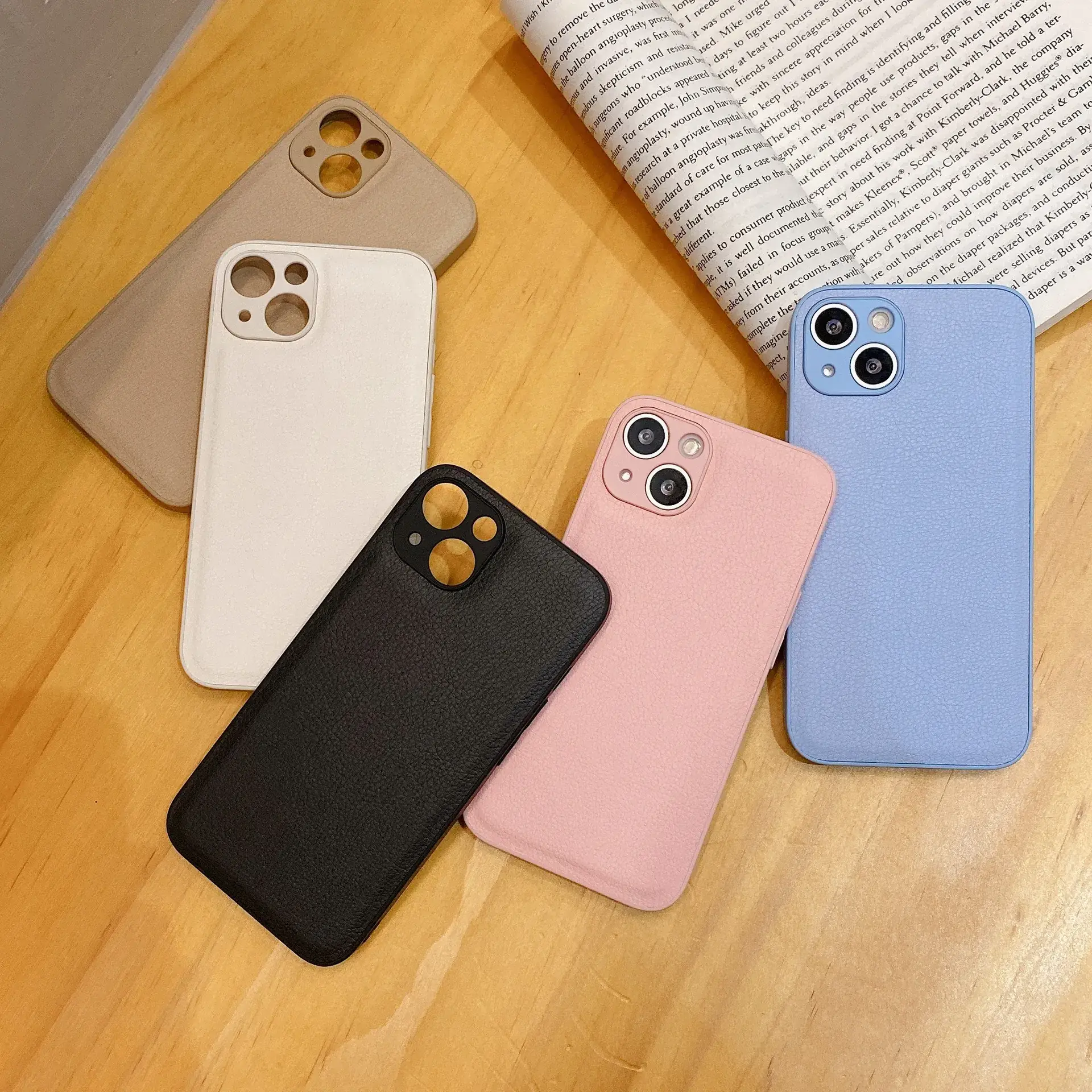 Orange Leather iPhone 13 Pro Case 11 Pro Max
