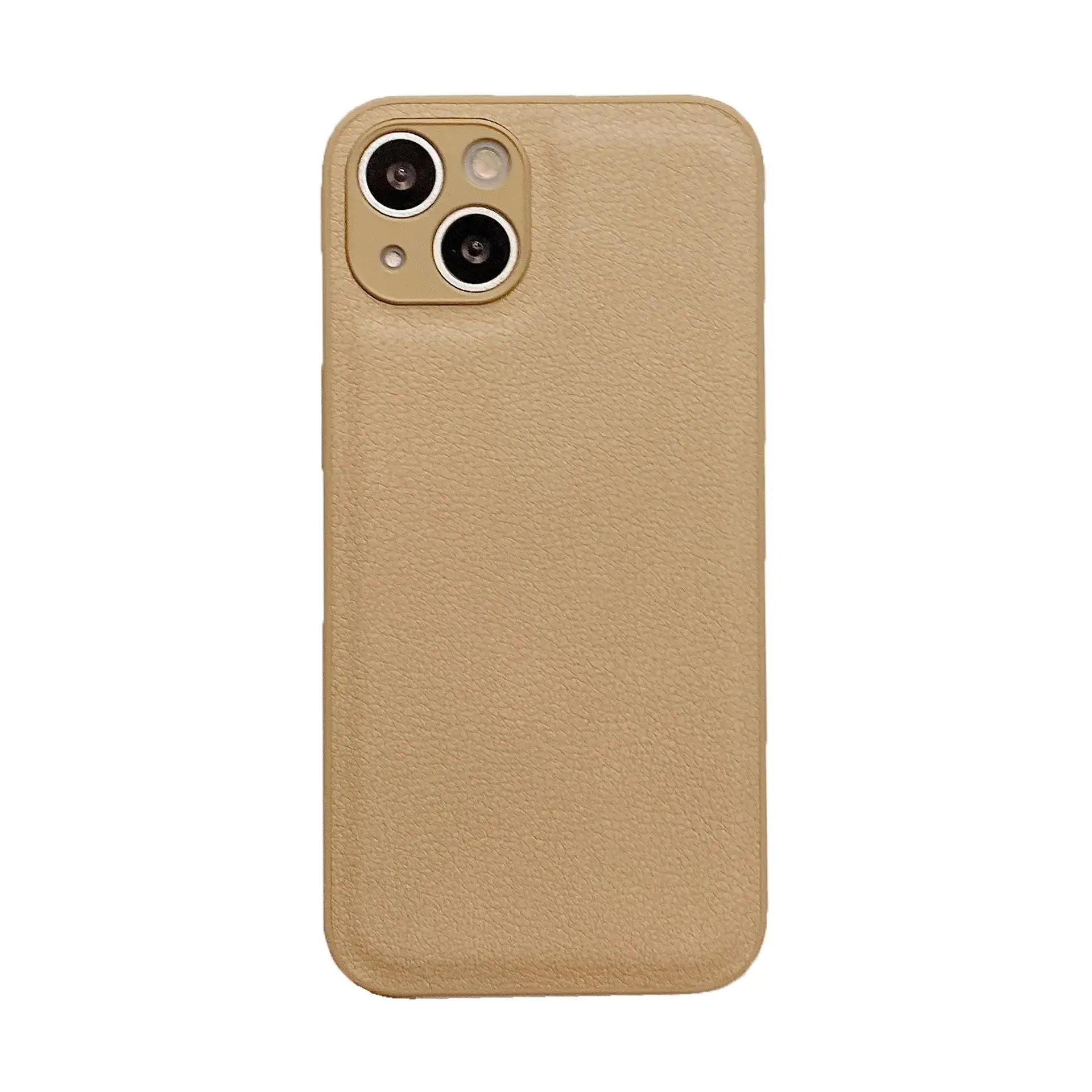 Orange Leather iPhone 13 Pro Case 11 Pro Max