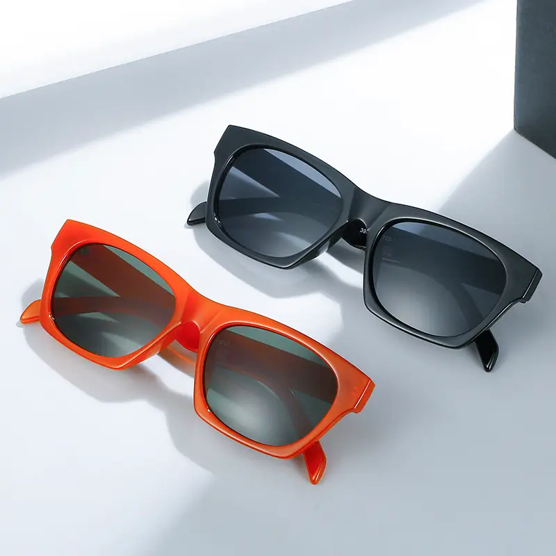 UV400 Sunglasses for Men Women Cream White