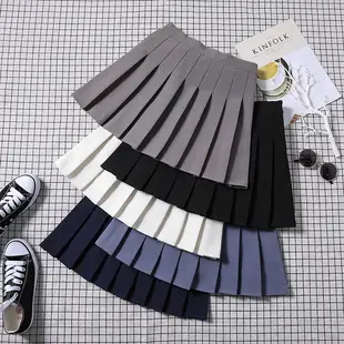 Black High-Waisted Mini Skirt A-Line One Step — feature 17