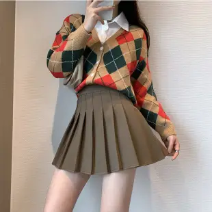 Black High-Waisted Mini Skirt A-Line One Step — feature 21