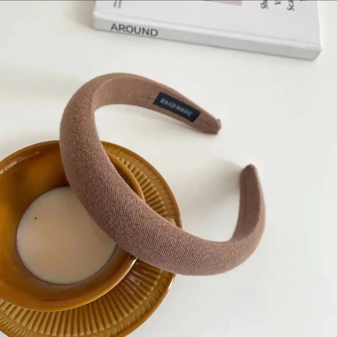 Chocolate Hair Band with Pressure Top for Women - Image 4