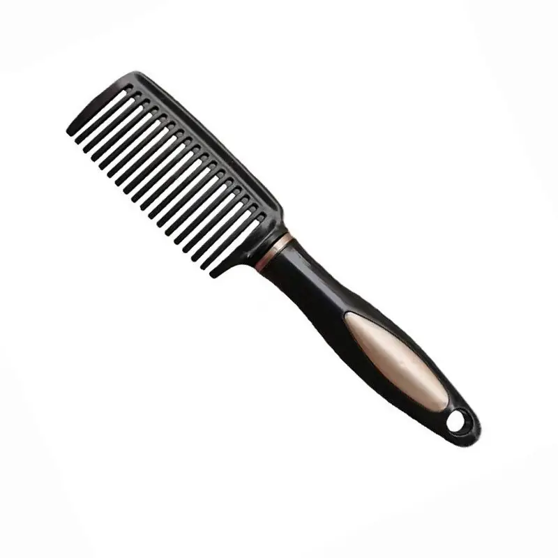 Dark Green Oval Hair Brush with Negative Ion Technology - Image 10