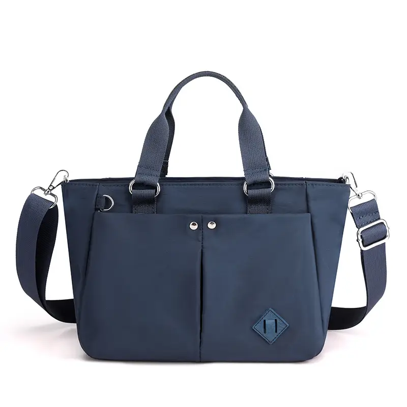 2025 Grey Korean Style Shoulder Bag Multi Layer Large Capacity - Image 2