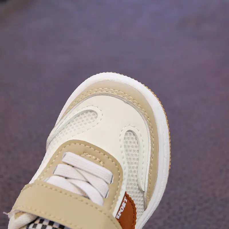 Breathable Mesh Baby Walking Shoes Pink Purple