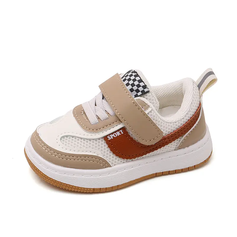 Breathable Mesh Baby Walking Shoes Pink Purple