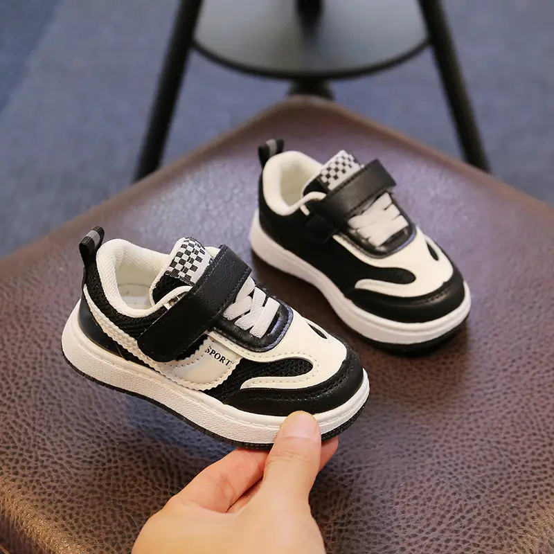 Breathable Mesh Baby Walking Shoes Pink Purple