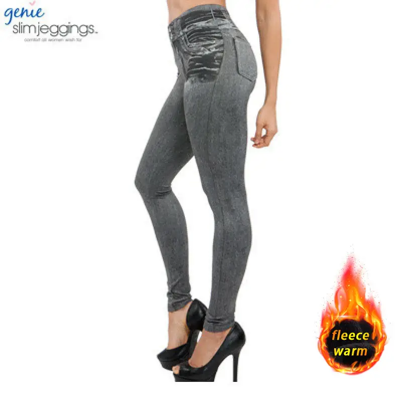 Printed Hip Yoga Pants Grey Velvet 2023 - Image 4