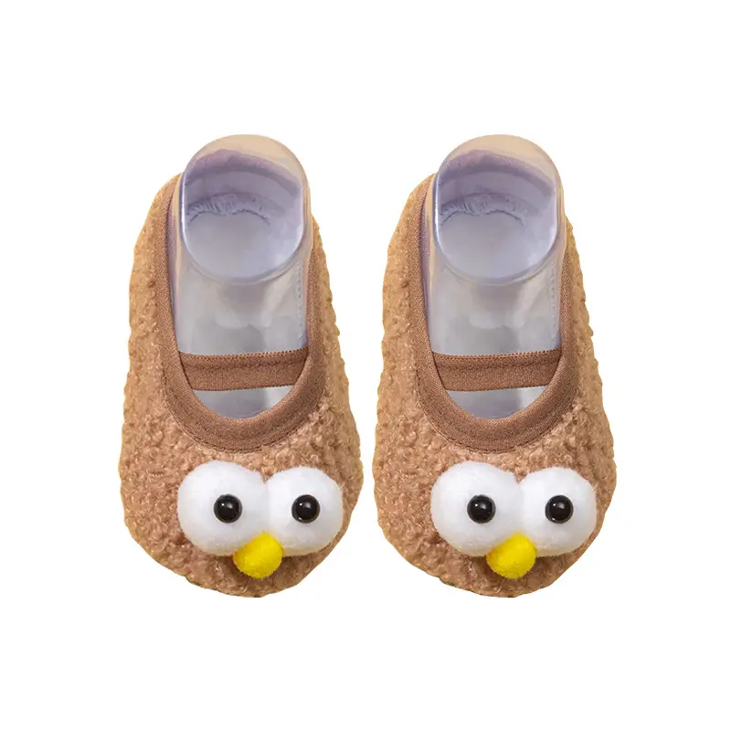 Baby Cute Duck Socks Pink Non-Slip Warm - Image 10