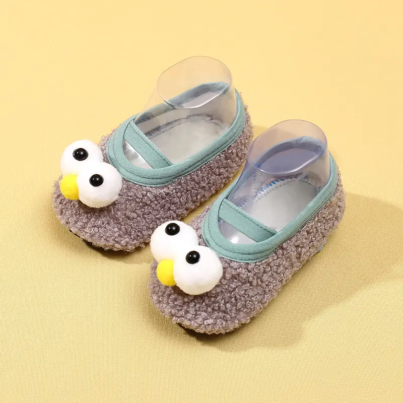 Baby Cute Duck Socks Pink Non-Slip Warm - Image 4