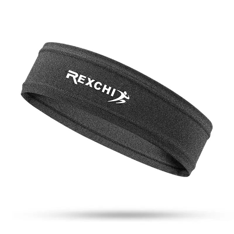 Light Purple Elastic Headband for Men Women - Image 2