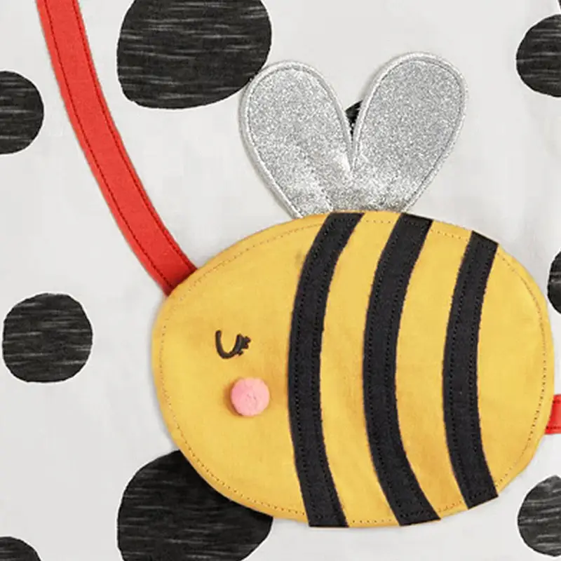 Little Maven Kids T-Shirt with Bee Print - Image 4