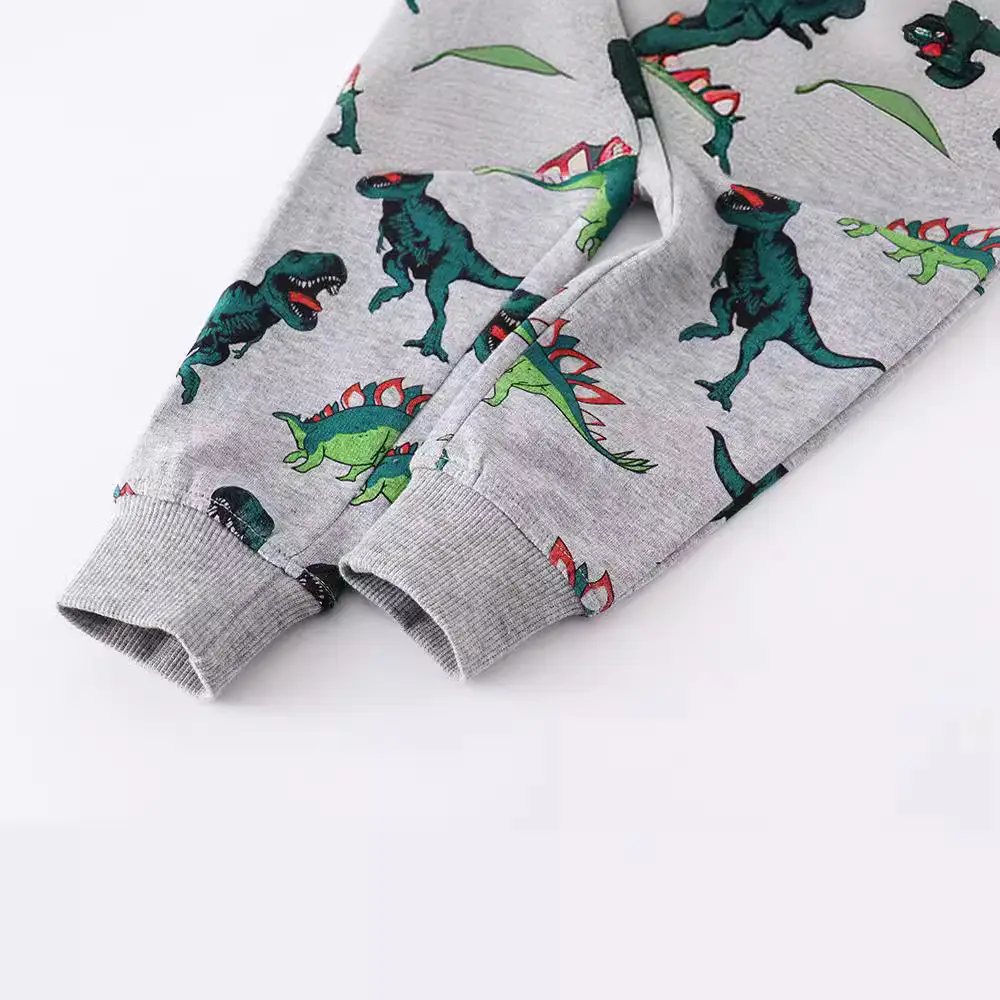 Dinosaur Printed Cotton Kids Pants Boys Small Medium - Image 4