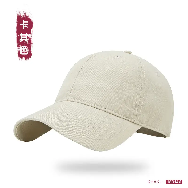 Men Washed Baseball Cap Large Head Dark Green - Image 15