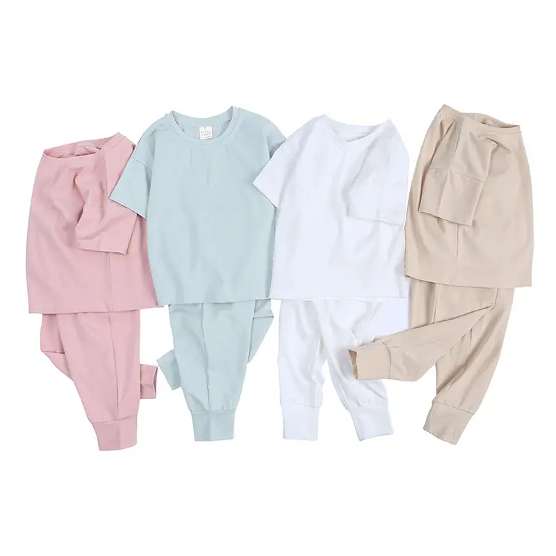 European & American Children's 2-Piece Cotton Suit Summer Set - Image 11