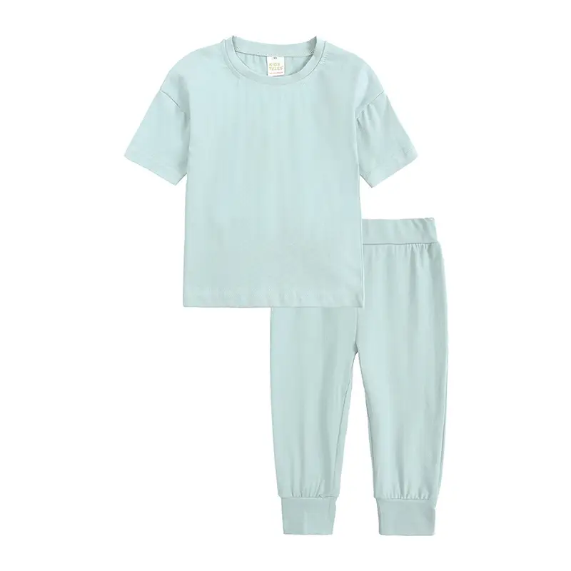European & American Children's 2-Piece Cotton Suit Summer Set - Image 7