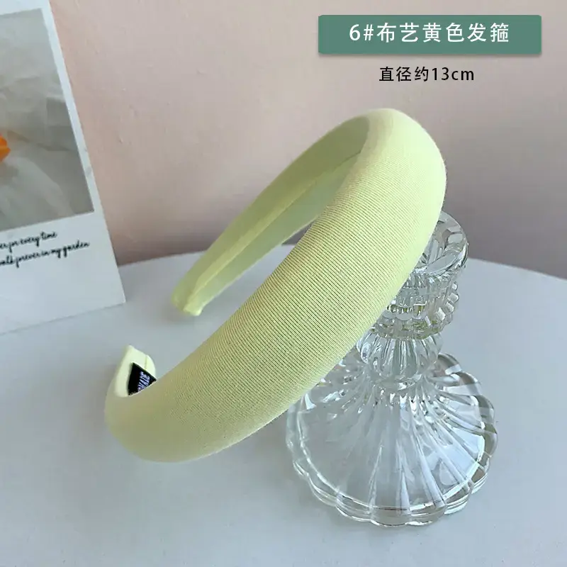Wide Bristle Milk Tea Hairpin for Women - Image 10