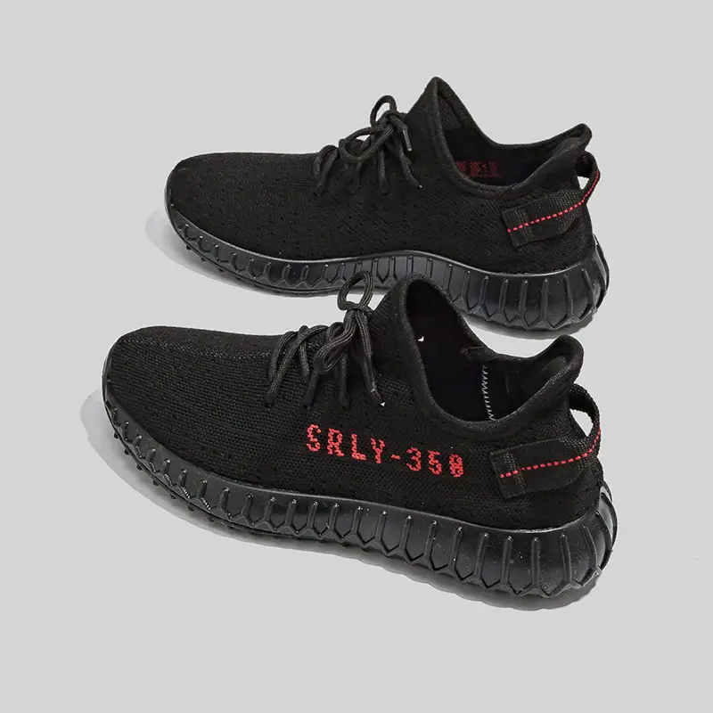 Couple Style Coconut Shoes, Versatile Korean Style Casual Breathable Fly-Knit Sneakers, Factory Direct Sales for Men and Women Running - Image 9