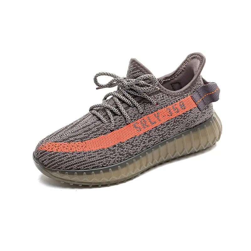 Couple Style Coconut Shoes, Versatile Korean Style Casual Breathable Fly-Knit Sneakers, Factory Direct Sales for Men and Women Running - Image 4