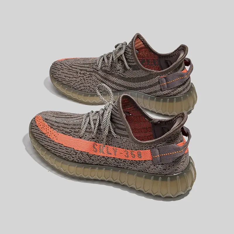 Couple Style Coconut Shoes, Versatile Korean Style Casual Breathable Fly-Knit Sneakers, Factory Direct Sales for Men and Women Running - Image 8