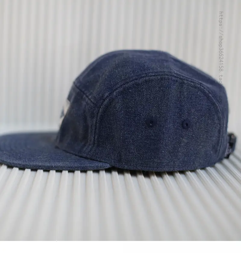 Japanese Style Flat-Brimmed Khaki Peaked Cap Men — feature 7