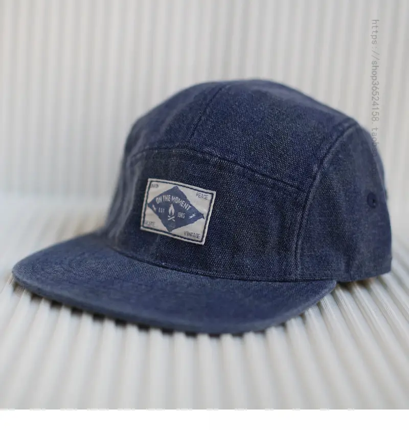 Japanese Style Flat-Brimmed Khaki Peaked Cap Men - Image 4