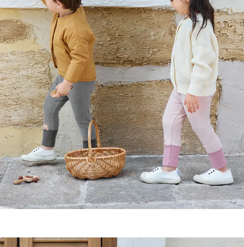 Girls Cute Cat Embroidered Leggings Set — feature 17