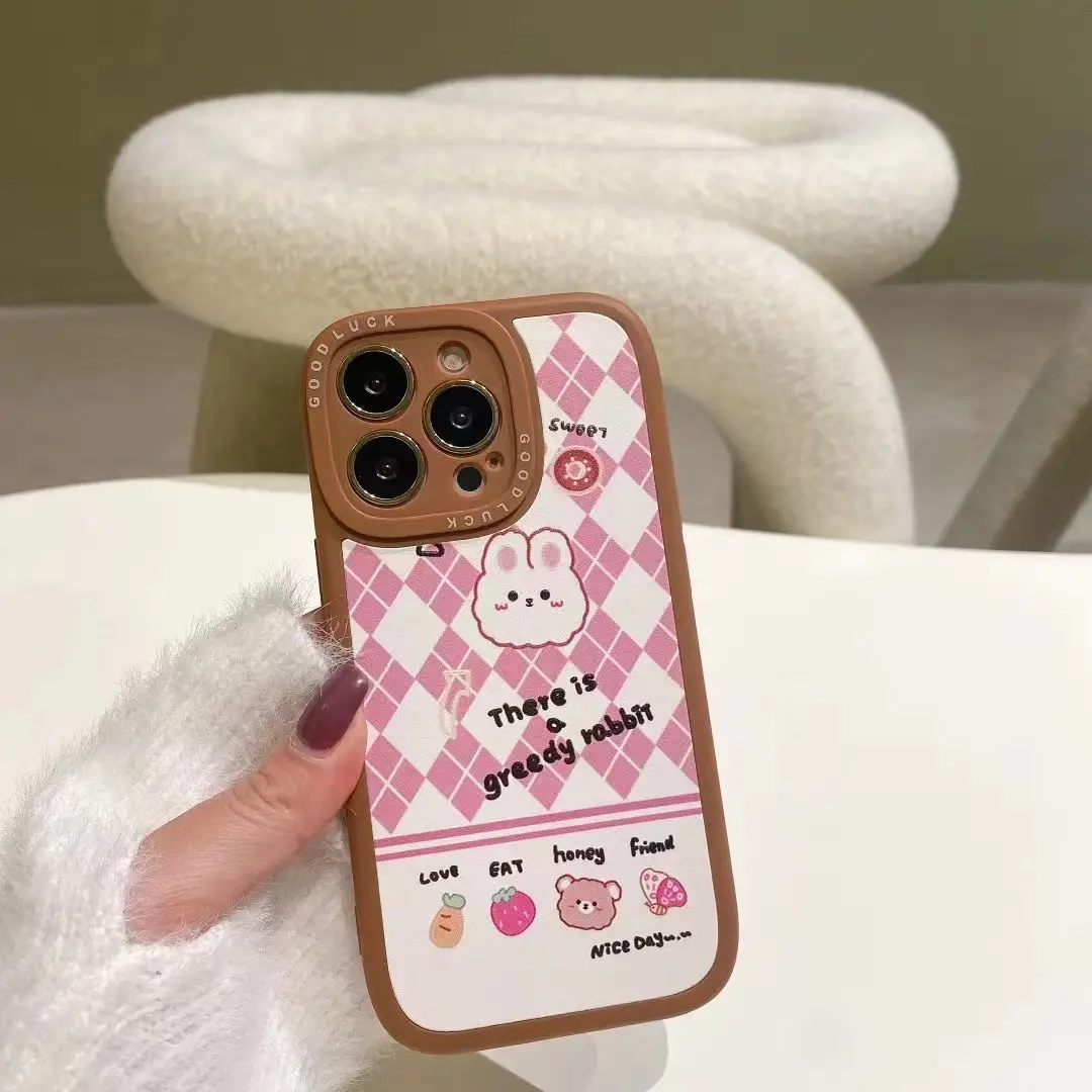 OPPO Reno12 Cartoon Leather Phone Case - Image 4