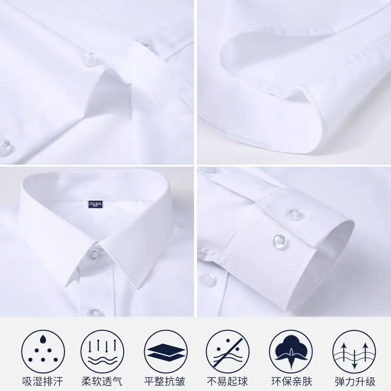 Men's Lavender Button-Down Shirt with Logo - Image 11