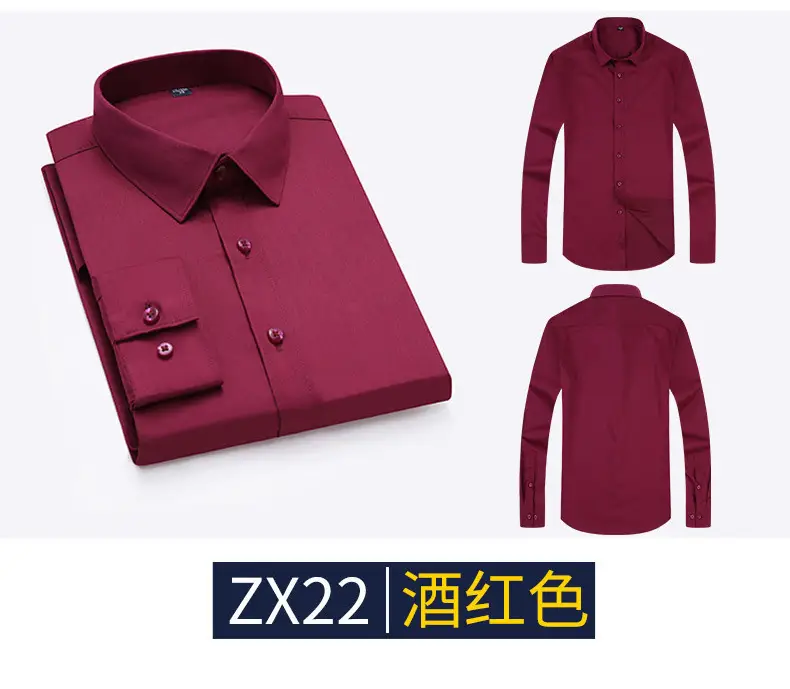 Men's Lavender Button-Down Shirt with Logo — feature 16